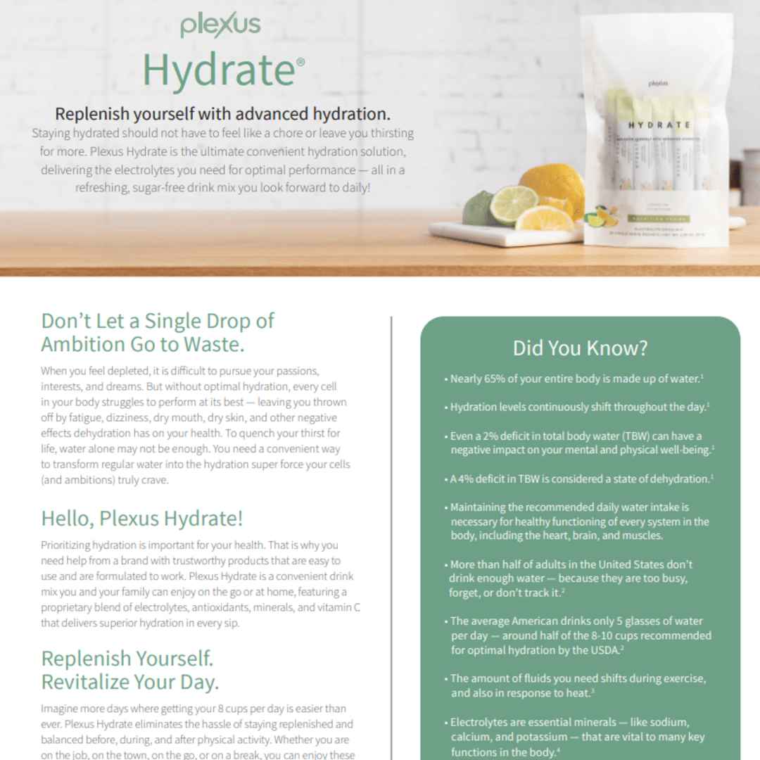 Weight Management, Nutrition, Personal Care Products | Plexus Worldwide®